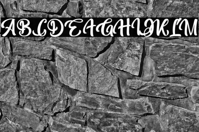 Bohemian Melody Font examples