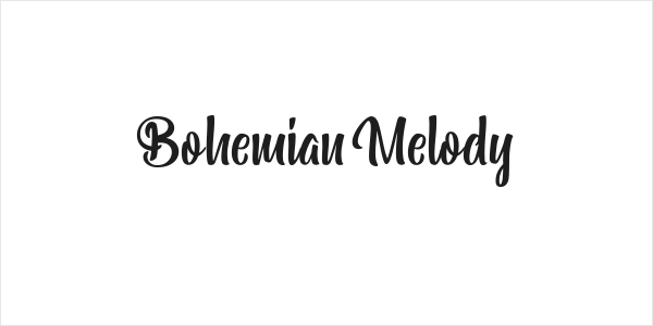 Bohemian Melody Logo