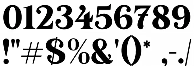Bohemian Soul Regular Font OTHER CHARS