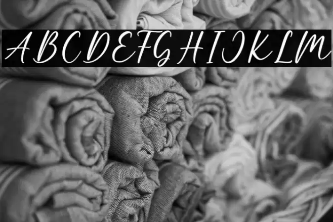 Bohemian Font examples