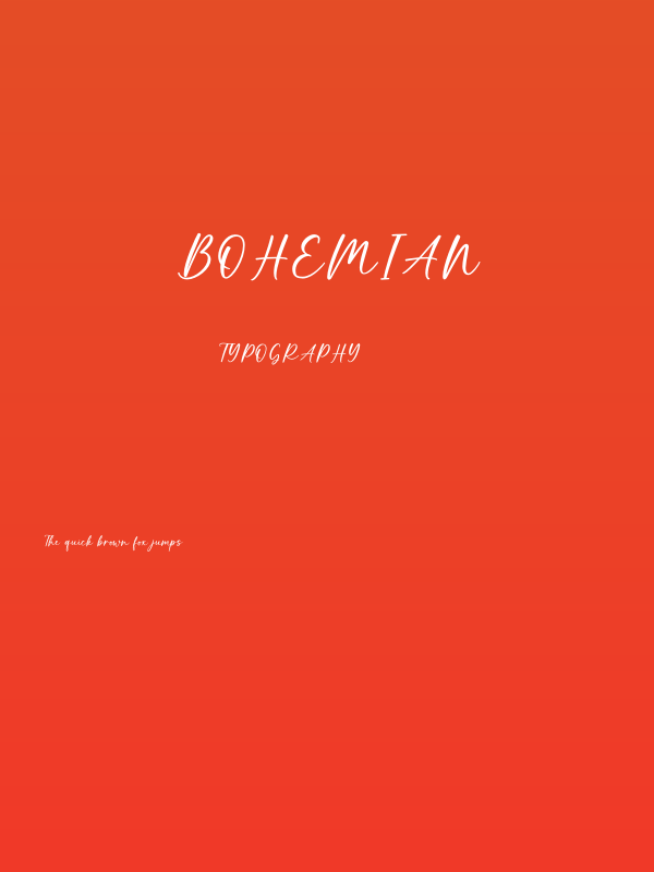 Bohemian Poster