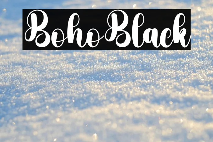 Boho Black Example 3