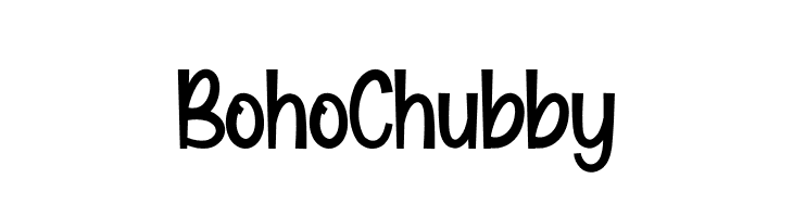 Boho Chubby  Frei Schriftart Herunterladen