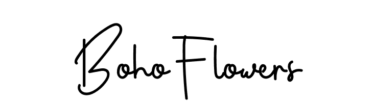 Boho Flowers  baixar fontes gratis