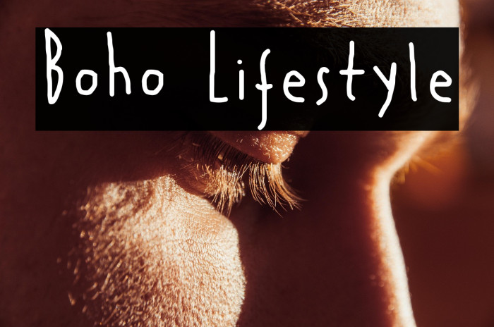 Boho Lifestyle Example 1