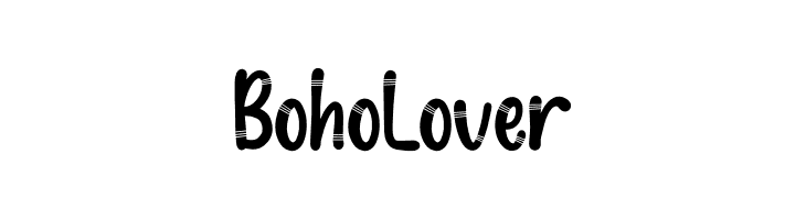 Boho Lover  font caratteri gratis