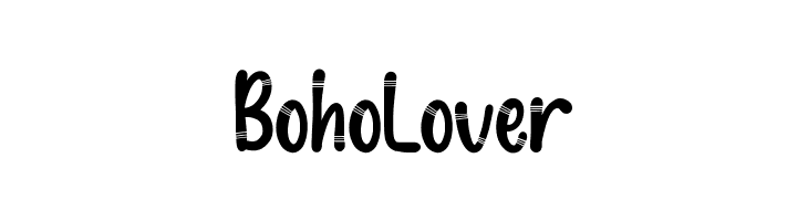 Boho Lover  नि: शुल्क फ़ॉन्ट्स डाउनलोड
