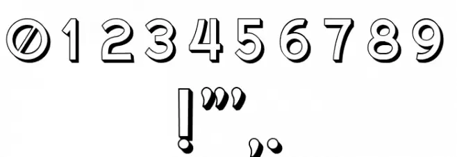 Boho Regular Font OTHER CHARS