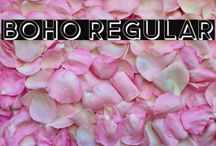 Boho Regular Example 2