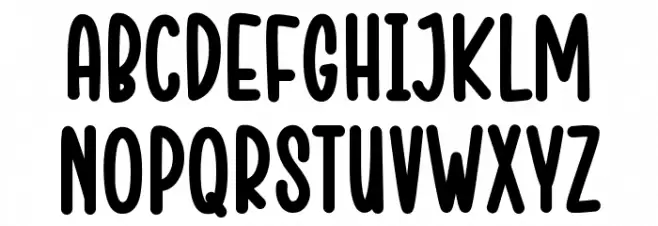 Boho Sunshine 2 Schriftart Groß