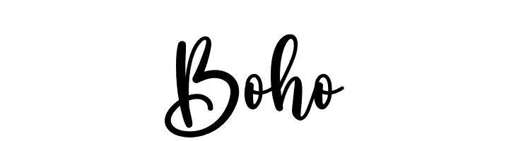 Boho لخطوط تنزيل
