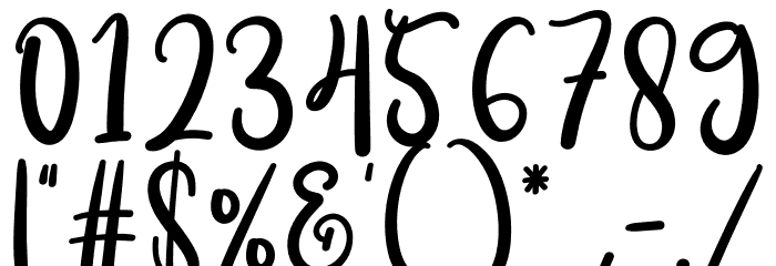 Boho Font OTHER CHARS
