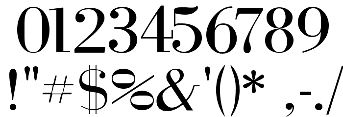 BohrDonni Font OTHER CHARS