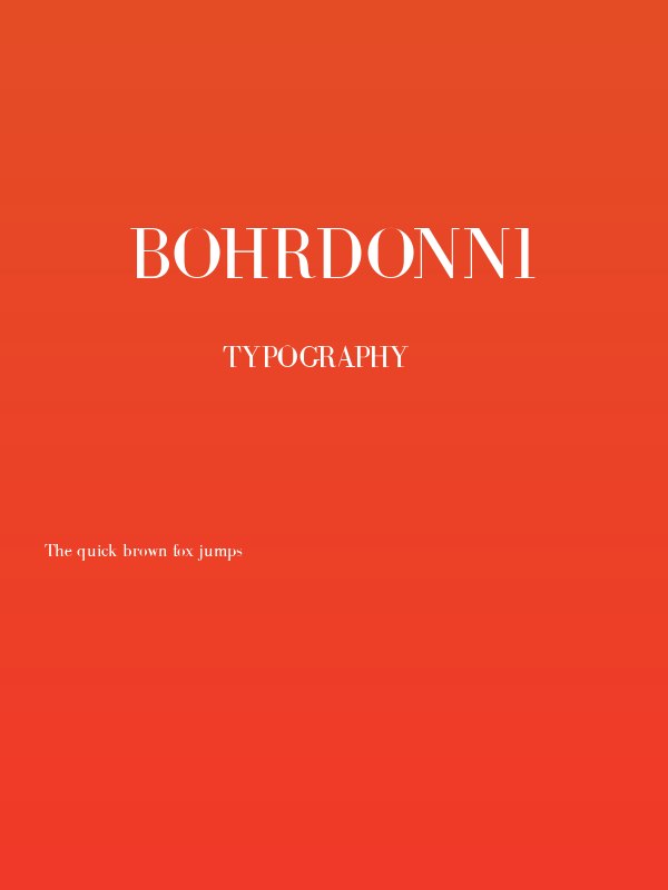 BohrDonni Poster