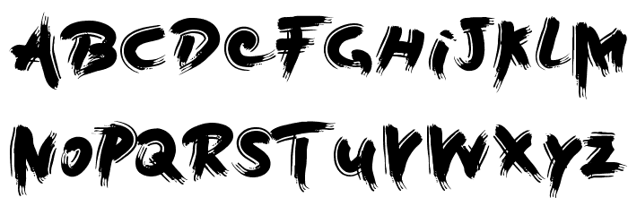 Boil Font LOWERCASE