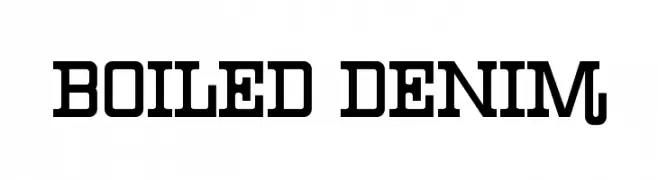 Boiled Denim  Fuentes Gratis Descargar