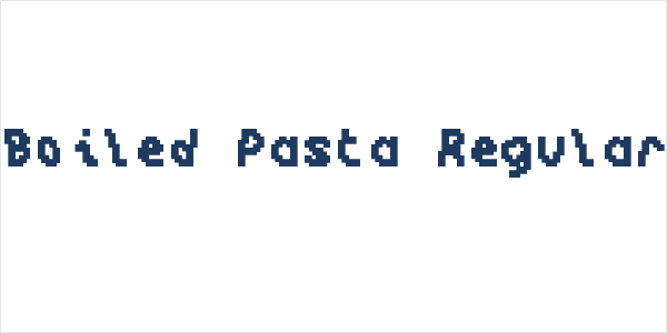 Boiled Pasta Regular Logo