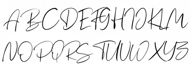 Boilgo Font UPPERCASE