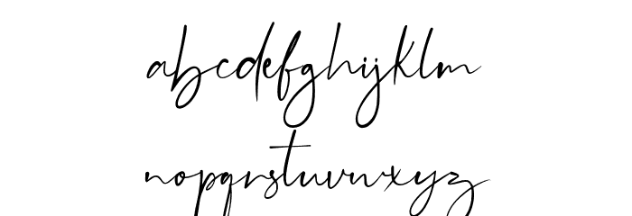 Boilgo Font LOWERCASE