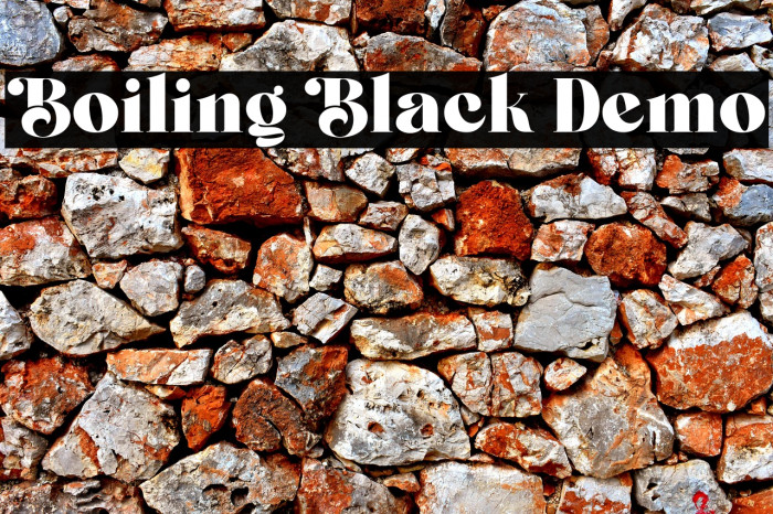 Boiling Black Demo Example 2