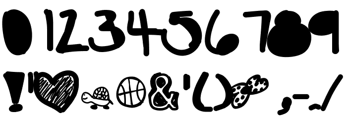 Boing Font OTHER CHARS