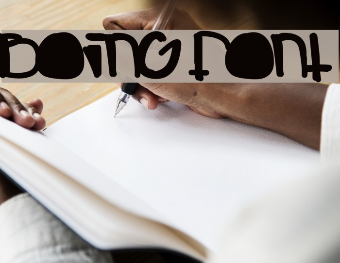 Boing Font examples