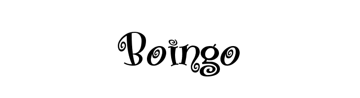 Boingo Font