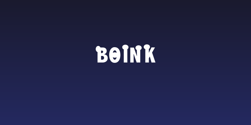 Boink Social Header