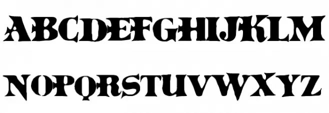 BoinkoMatic Schriftart Groß