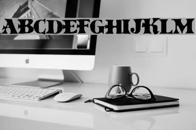 BoinkoMatic Schriftart examples