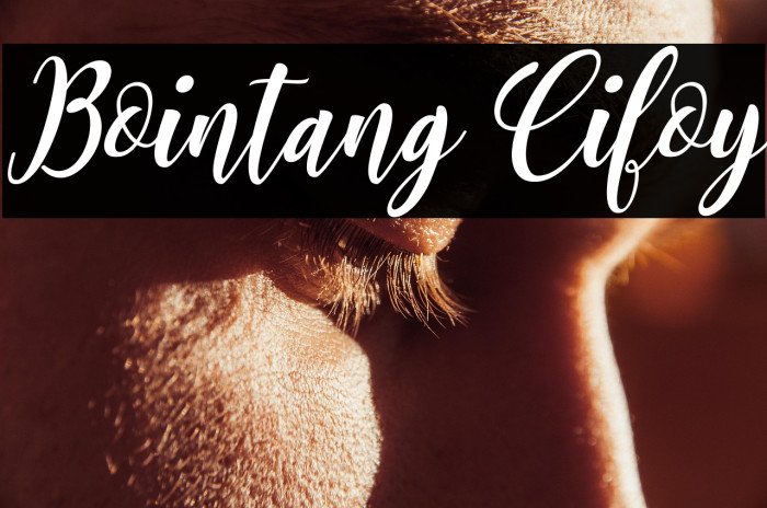 Bointang Cifoy Example 2