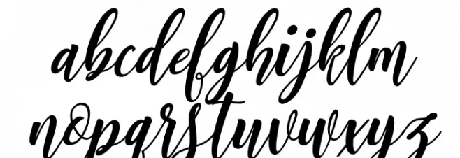 Bointang Cifoy Font LOWERCASE