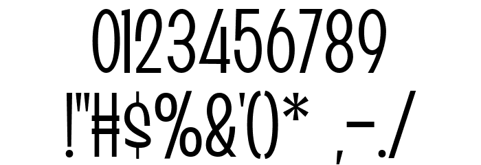Boismen Light Font OTHER CHARS