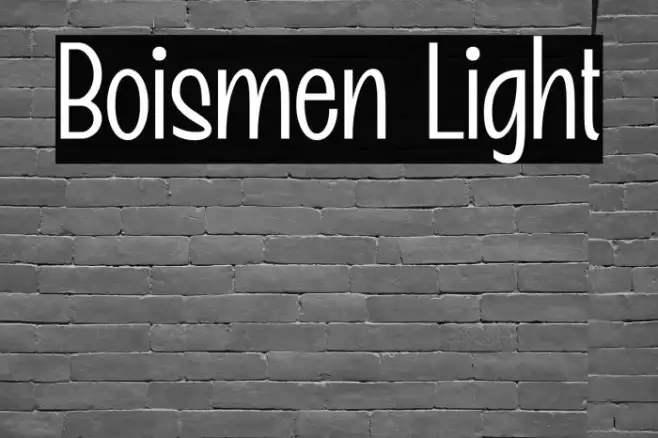 Boismen Light Example 3