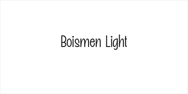 Boismen Light Logo
