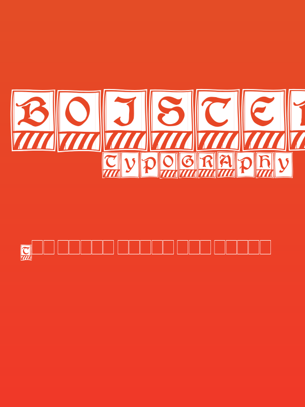 BoisterCapitals Poster