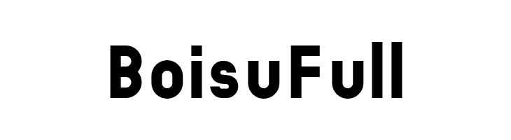 Boisu Full  Free Fonts Download