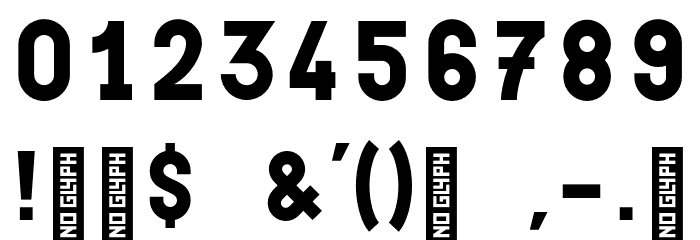 Boisu Full Font Alte caractere
