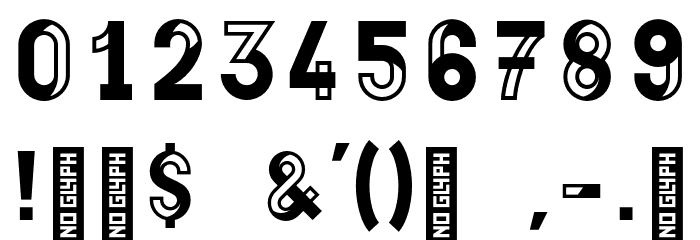 Boisu Stroke Font OTHER CHARS
