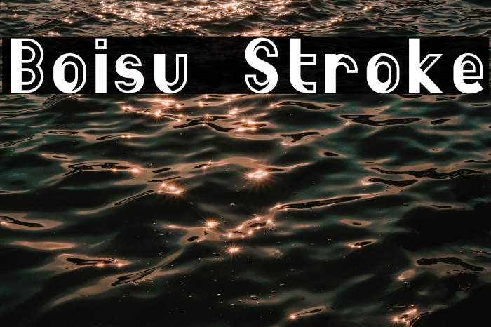 Boisu Stroke Example 2