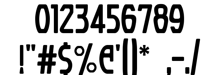 Boizenburg Regular Font OTHER CHARS
