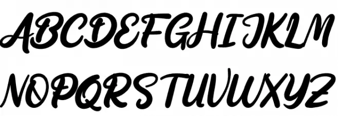 BojimtesPersonalUse Schriftart Groß