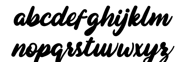 BojimtesPersonalUse Font LOWERCASE