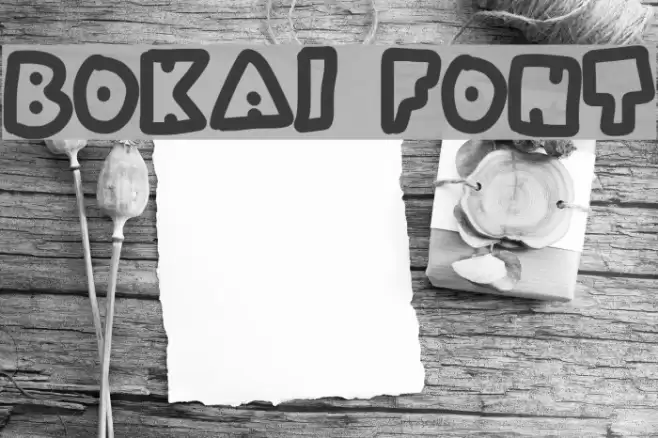 Bokai Font examples
