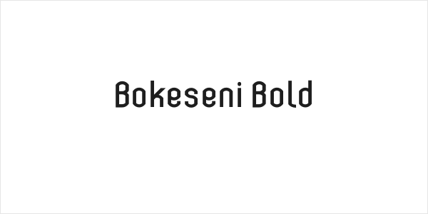Bokeseni Bold Logo