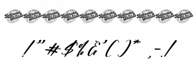 Bokeylan Qimghora DEMO VERSION Italic Caratteri ALTRI CARATTERI