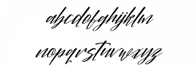Bokeylan Qimghora DEMO VERSION Italic Caratteri MINUSCOLO