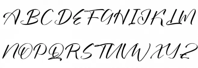 Bokeylan Qimghora DEMO VERSION Caratteri MAIUSCOLE