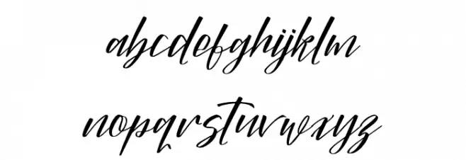 Bokeylan Qimghora DEMO VERSION Caratteri MINUSCOLO