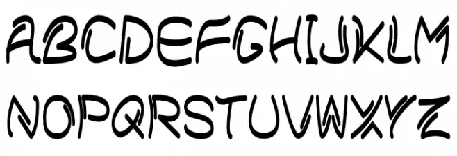 Bokier 2 Demo Schriftart Groß